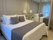 Apartamento mobiliado com 2 suites, sala de TV, sala de...