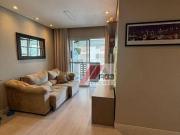 Apartamento mobiliado com 3 dormitórios, varanda...