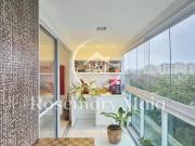 Apartamento mobiliado com 3 quartos para locação,...