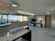 Apartamento mobiliado com 3 quartos, vista definitiva e...