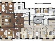 Apartamento Mobiliado com 3 Suítes e 6 Vagas Rua Seridó 106