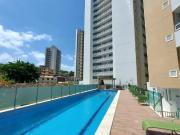 Apartamento Mobiliado Nascente, Vista Mar com 55 m², 1...