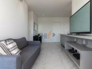 Apartamento mobiliado com 66 m² em Pinheiros para locação