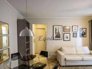 Apartamento, mobiliado, com varanda 2 quartos, 1 suite,...