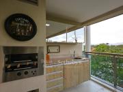 Apartamento mobiliado com varanda gourmet e ampla...