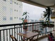 APARTAMENTO MOBILIADO COM VARANDA GOURMET NO PÁTIO...