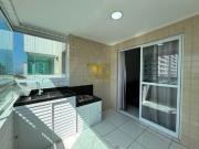 Apartamento Mobiliado com Vista para o Mar e Sacada...