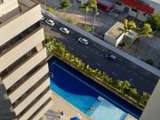 Apartamento mobiliado completo no Caminho das Árvores...