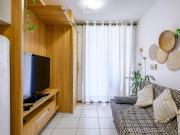 Apartamento Mobiliado de 1 quarto, no Life Resort SHTN...
