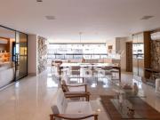 Apartamento mobiliado de alto padrão com 3 suítes e 222...