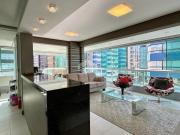 Apartamento mobiliado e decorado, 03 quartos, sacada com...