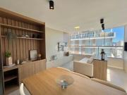 Apartamento mobiliado e decorado, 03 quartos, vista Mar,...