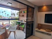 Apartamento mobiliado em Porto de Galinhas, com 60,76m²