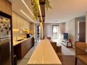 Apartamento mobiliado no campo comprido