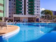 Apartamento mobiliado no res mirante du park na quadra...