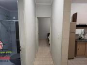 Apartamento mobiliado uma quadra e meia da praia com 1...