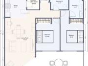 APARTAMENTO MODERNO DE 2 HABITACIONES