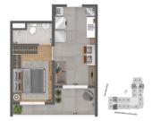 Apartamento na Saúde pelo programa Minha Casa Minha Vida...