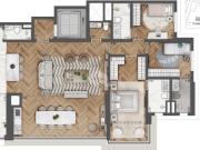 APARTAMENTO NA VILA PRUDENTE COM 3 SUITES SENDO 1 SUÍTE...