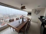 Apartamento no Anália Franco com 124 m², mobiliado, 3...