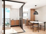 Apartamento no Bairro Jardim, em Santo André, com 56,85...