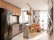 Apartamento no Bairro Jardim, em Santo André, com 60,88...