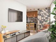 Apartamento no Bairro Jardim, em Santo André, com 60,88...