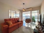 Apartamento no Guarujá, Enseada, 3 Quartos, Sendo 1...