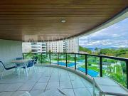 Apartamento no Guarujá, Enseada, 4 Suítes, Varanda,...
