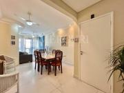 Apartamento no Guarujá, Pitangueiras, 2 Quartos e Sacada...