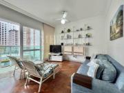 Apartamento no Guarujá, Pitangueiras, 3 Quartos e Sacada...