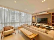 Apartamento no Guarujá, Pitangueiras, Reformado, 3...