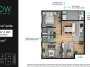 Apartamento no Novo Mundo 2 Qs