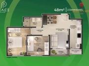 Apartamento no Residencial Place Ecoville com 2...