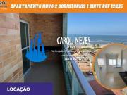 APARTAMENTO NOVO 2 DORMITORIOS 1 SUITE LADO PRAIA...