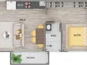 Apartamento Novo a Venda na Praia do Indaia Caraguatatuba SP