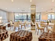 Apartamento novo com 3 dormitórios,churrasqueira,vista,vaga