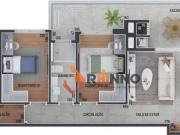 Apartamento novo com 3 quartos, 1 suíte, 115 m² no Alto...