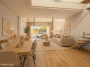 Apartamento Novo com Mezanino no Centro de Carcavelos...