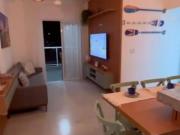 Apartamento novo de 2 dormitórios à 400 metros da praia