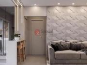 Apartamento Novo de 40m com 2 dormitorio por R$ 460.000...
