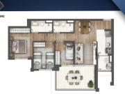 Apartamento NOVO DE 75² COM 3 Quartos e 1 vaga no Ipiranga