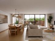 Apartamento Novo T2 com Varanda e pátio, jardim e...