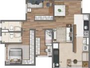 Apartamento Panamby 3 Dormitórios