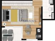 Apartamento para alugar, 35 mÂ² por R$ 6.833,00/mÃªs...