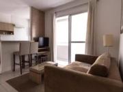 Apartamento para alugar com 55m², 1 quarto e sem vaga