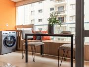 Apartamento para Aluguel com 1 quartos, 47 m² por R$ 3.250