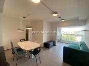 Apartamento para locação e venda semi mobiliado com 2...