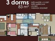 Apartamento para Locação em Barueri/SP Alphaville 3 Quartos