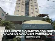 Apartamento para Locação em Contagem/MG Europa 3 Quartos
